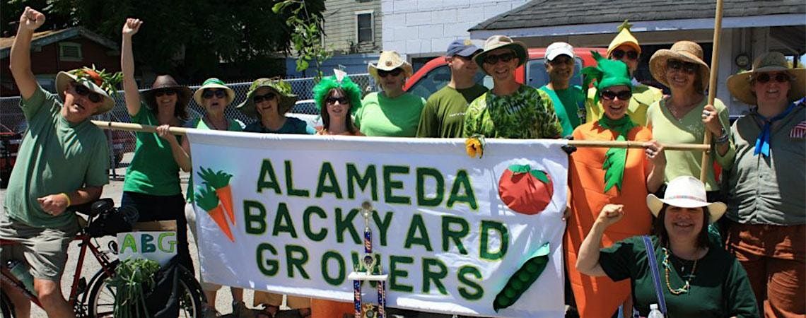 March with Alameda Backyard Growers in Alameda\u2019s July 4th Parade