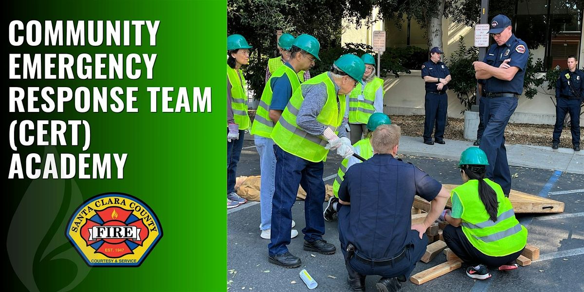 Community Emergency Response Team (CERT) Academy - Winter 2025