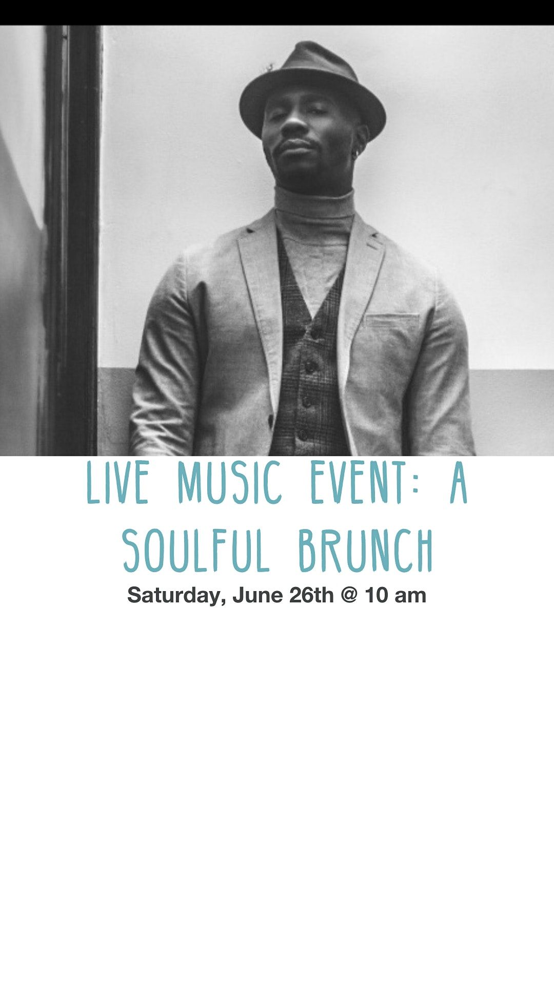 Live Music with Isaac Sinclair Teel: A Soulful Brunch