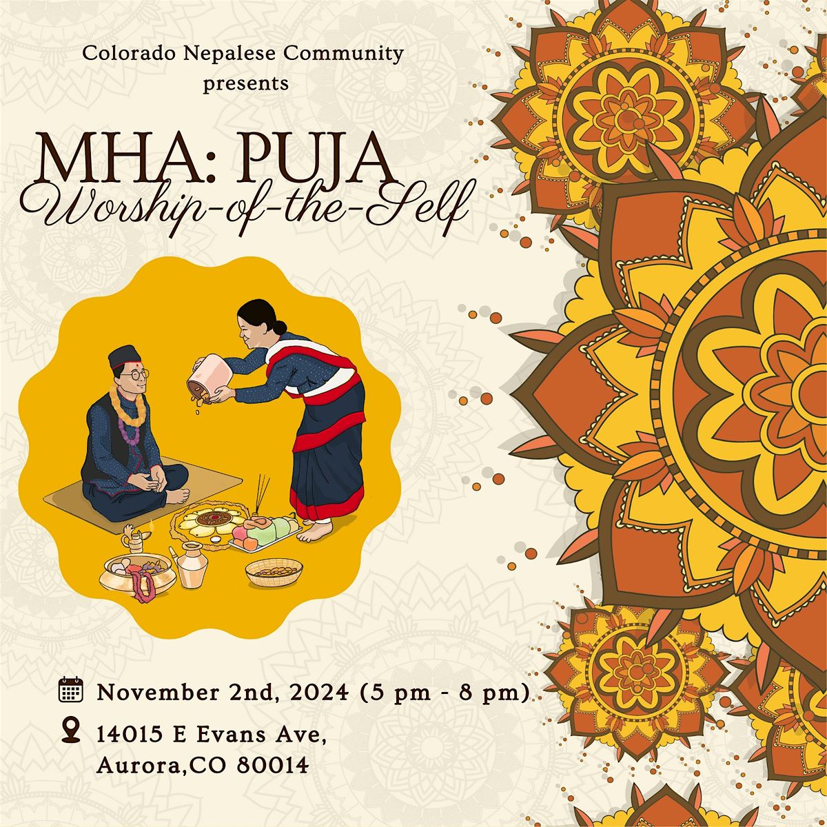 Mha Puja Celebrations, Worship-to-the-Self