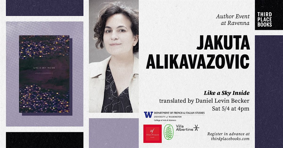 Jakuta Alikavazovic presents 'Like a Sky Inside'