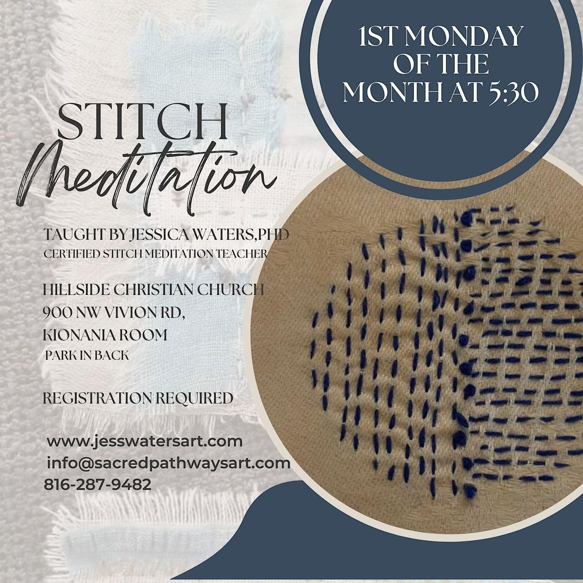 Stitch Meditation (In Person Event)