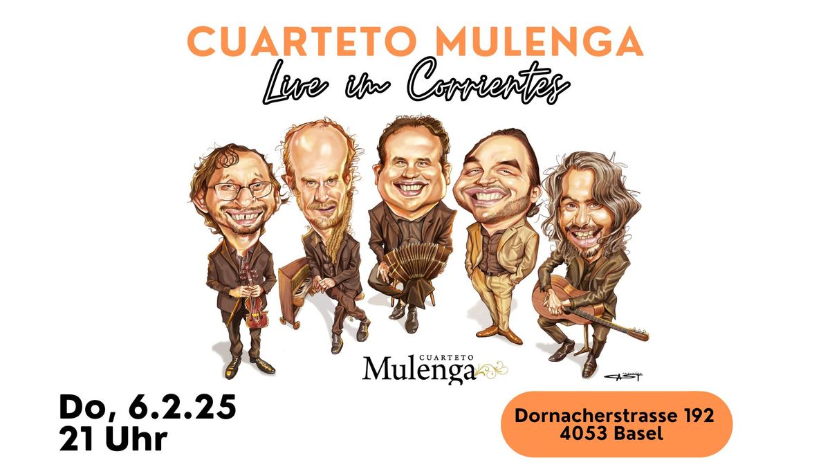 LIVE Milonga mit **Cuarteto Mulenga**