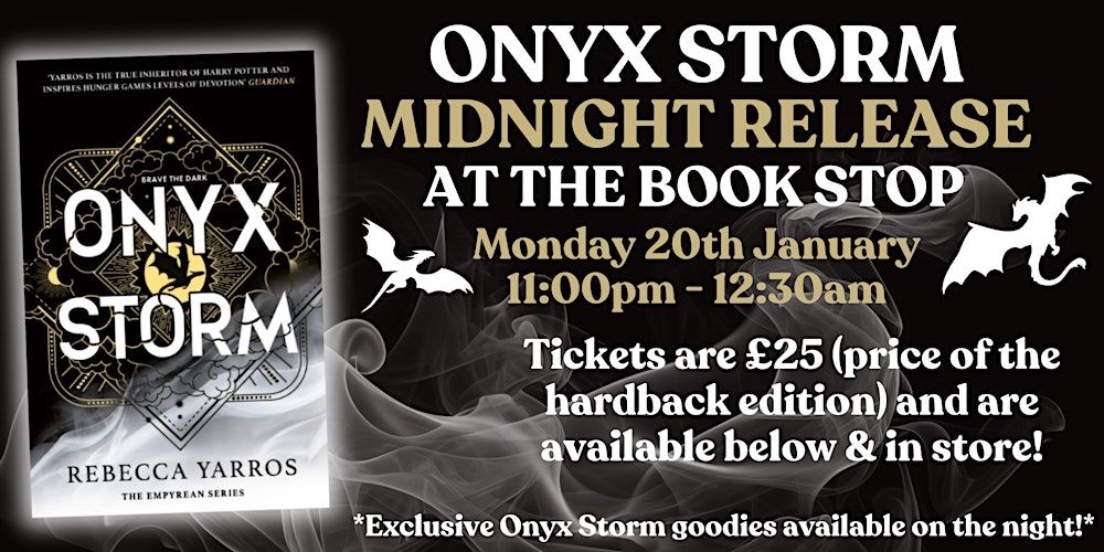 Onyx Storm Midnight Release