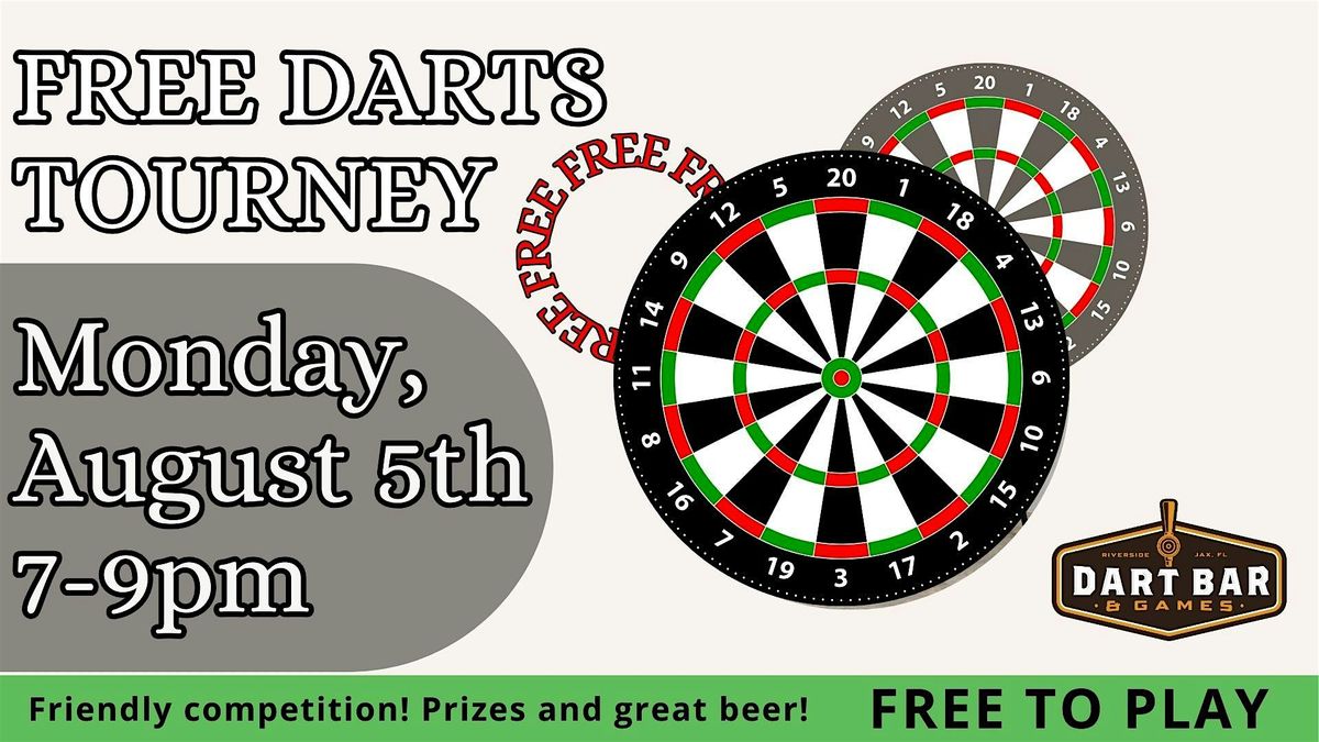 FREE Darts Tourny