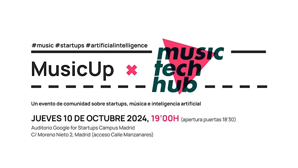 MusicUp x Music Tech Hub!