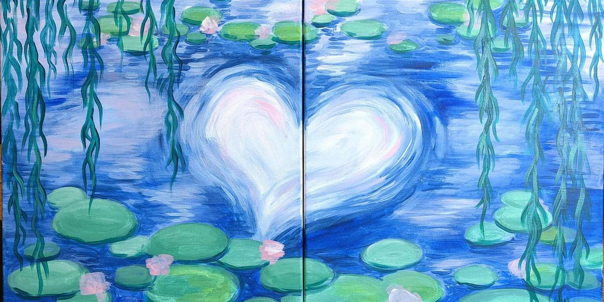 Monet's Lily Pond - Date Night - Paint and Sip by Classpop!\u2122