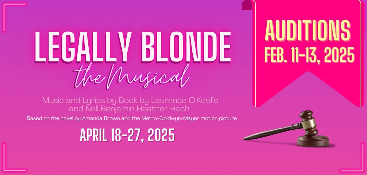 Auditions for Legally Blonde: The Musical