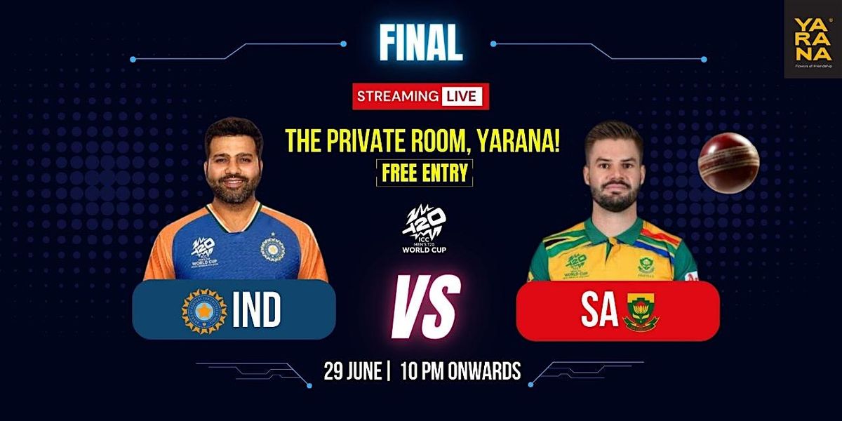 Join the Live Stream: T20 World Cup FINAL