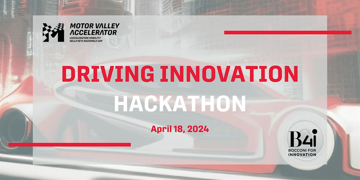 Driving Innovation Hackathon 2024