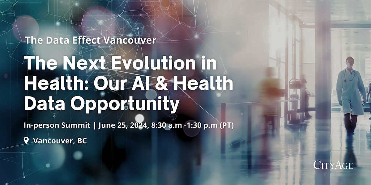 The Next Evolution in Health: Our AI & Health Data Opportunity