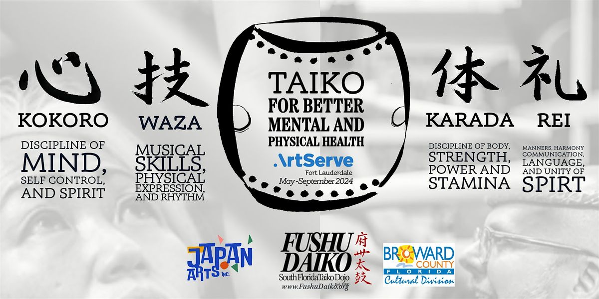 Taiko for Better Mental and Physical Health_Youth Workshop (13-17 yo)