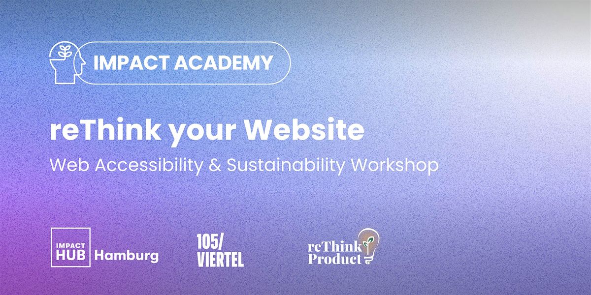 Impact Academy: reThink your Website