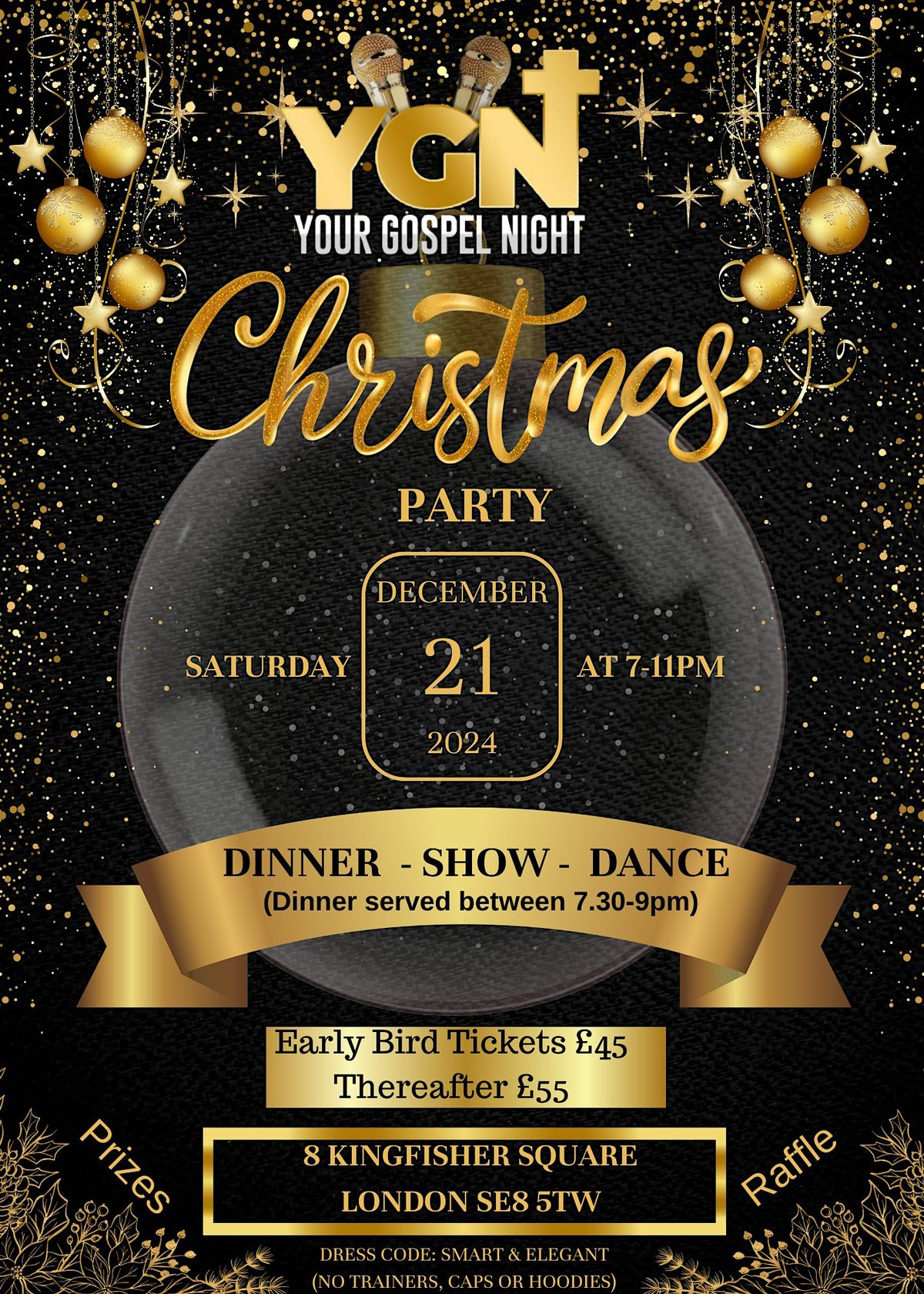 YOUR GOSPEL NIGHT CHRISTMAS PARTY