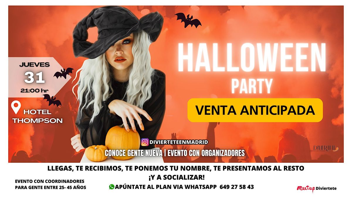 HALLOWEEN DJ PARTY EN LA 4\u00ba DEL HOTEL THOMPSON.