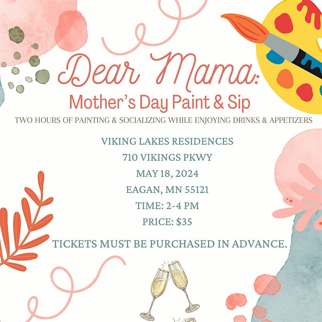 Dear Mama: Mother's Day Paint & Sip