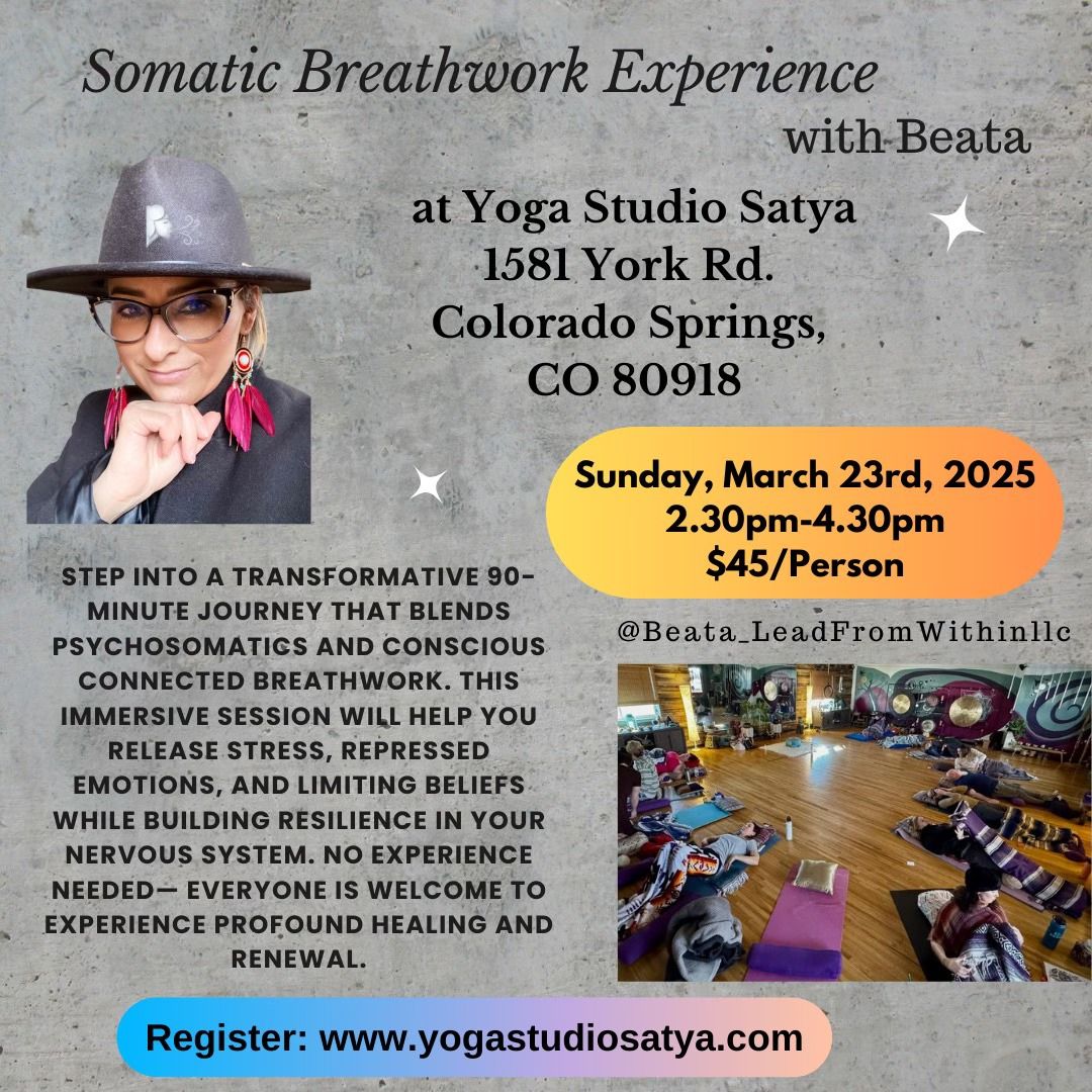 Somatic Breathwork Experience with Beata