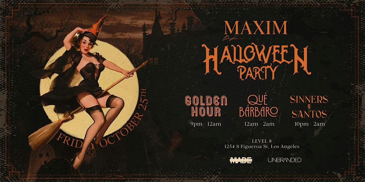 Maxim LA Halloween Party