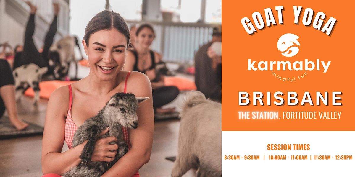 Goat Yoga Brisbane