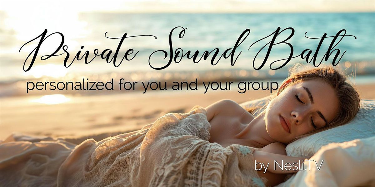 Private Sound Bath & Hypnotic Relaxation Experience at Miami Beach