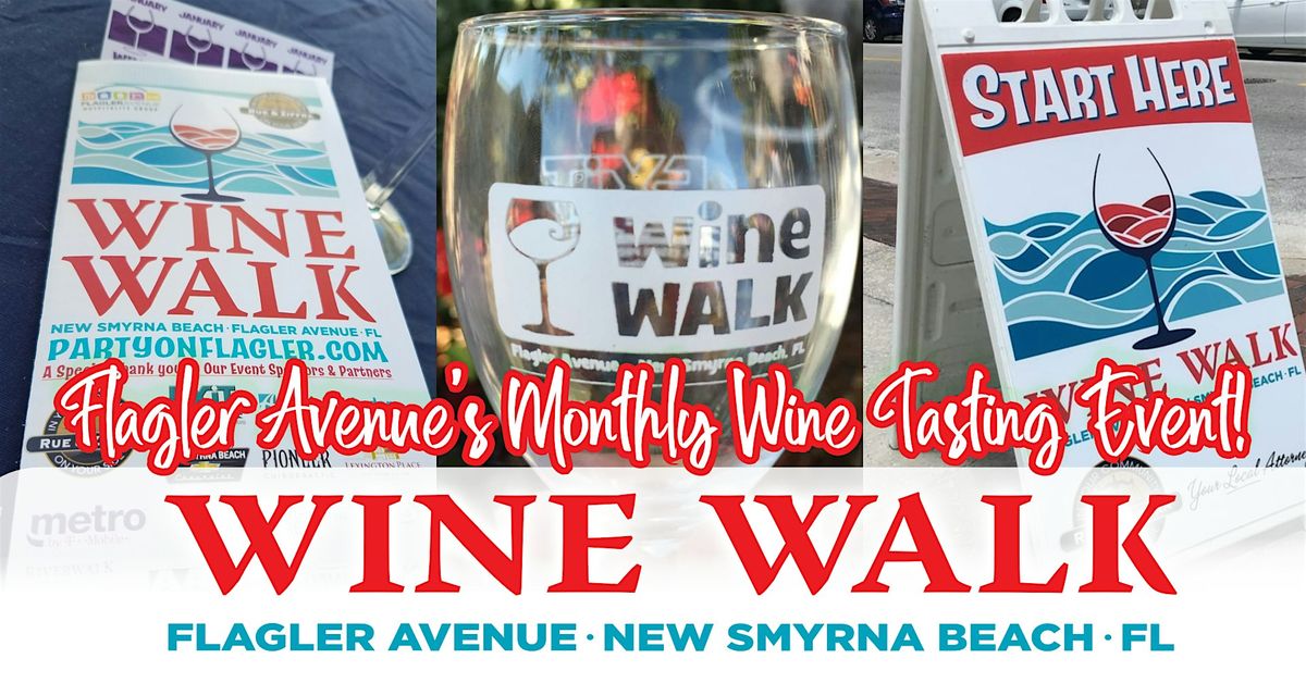 Wine Walk on Flagler Avenue a Monthly Wine Tasting Event!