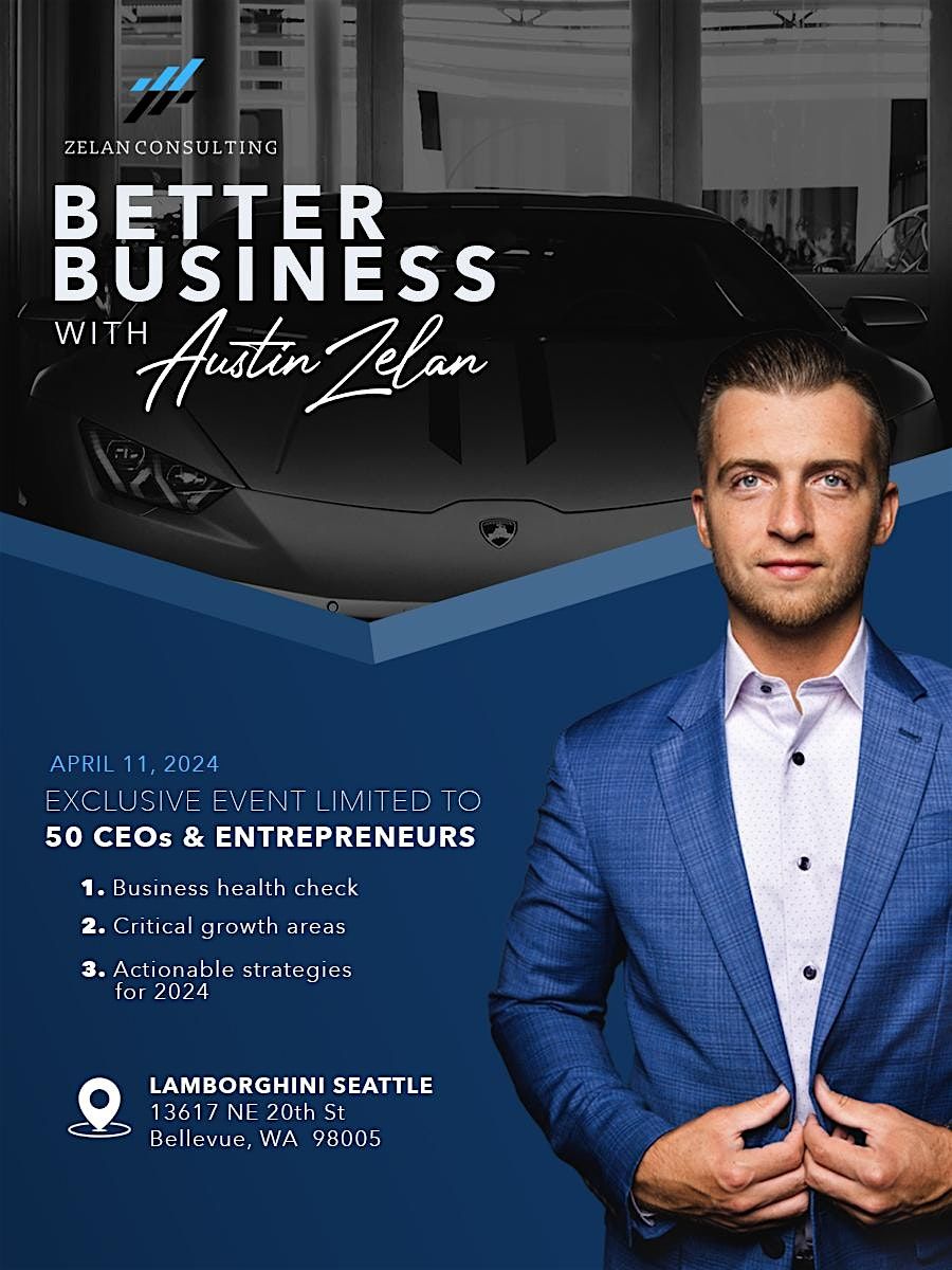 CEO & Entrepreneur Networking Event @ Lamborghini Seattle