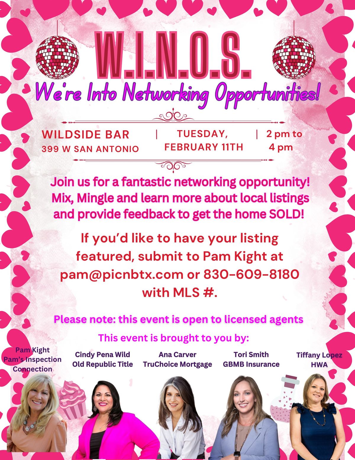 W.I.N.O.S. February Networking Event 