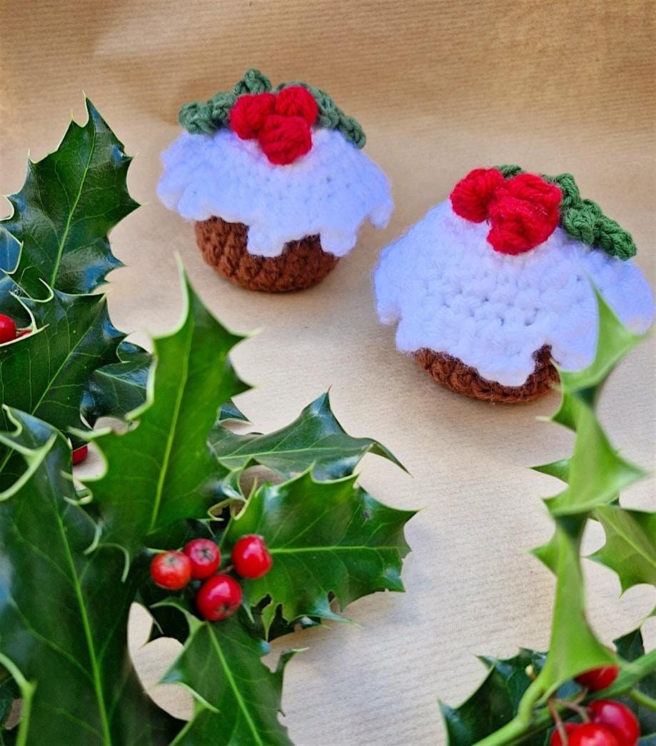 Crochet Christmas Pudding Basket - Livingston