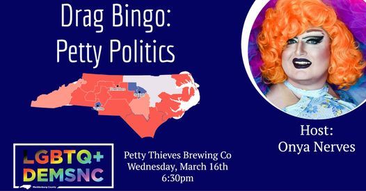 Drag Bingo: Petty Politics