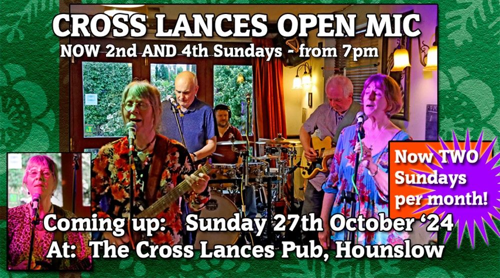 Lances 27th October Open Mic