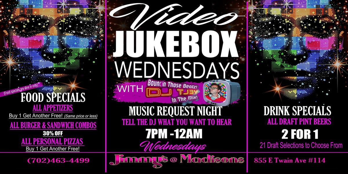 Video Jukebox - All Request Music Night with DJ TJ