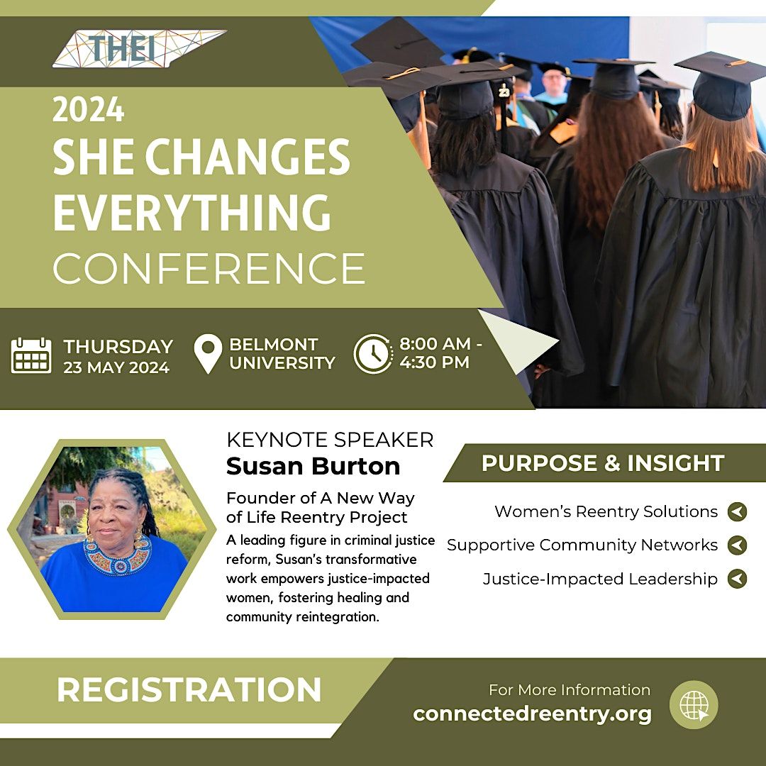 She Changes Everything  - Creating networks of success for women in reentry