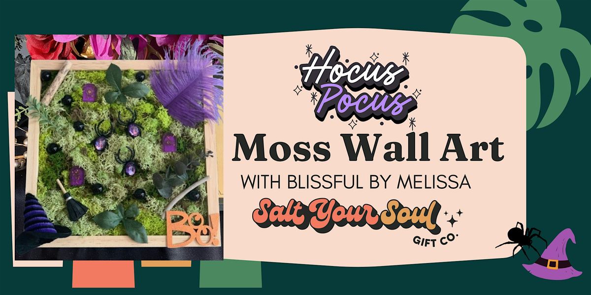 Hocus Pocus Moss Wall Art