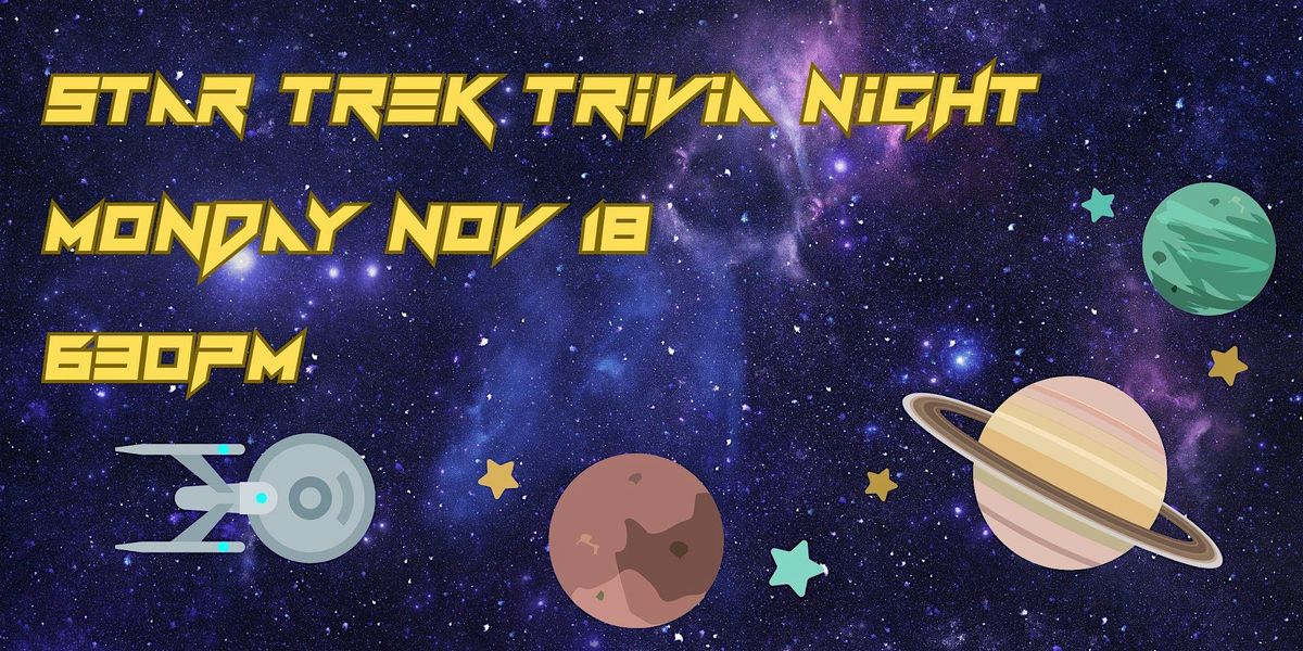 Star Trek Trivia Night