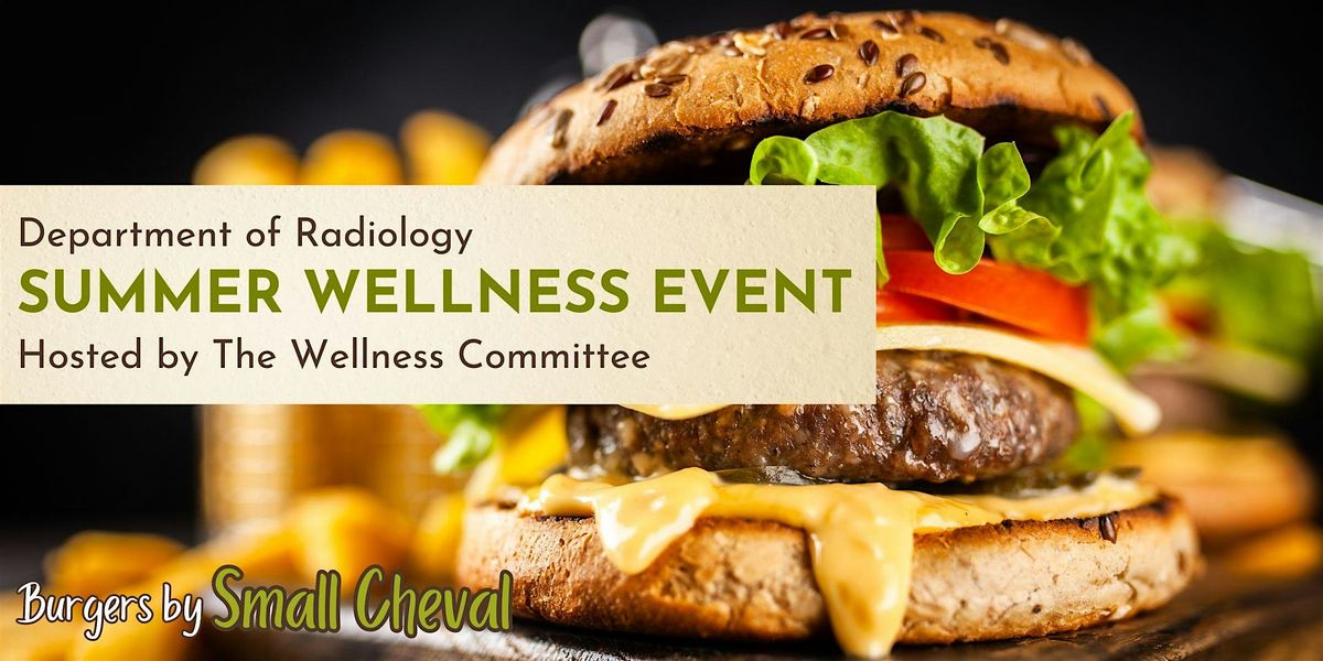 Department of Radiology Summer Wellness Event