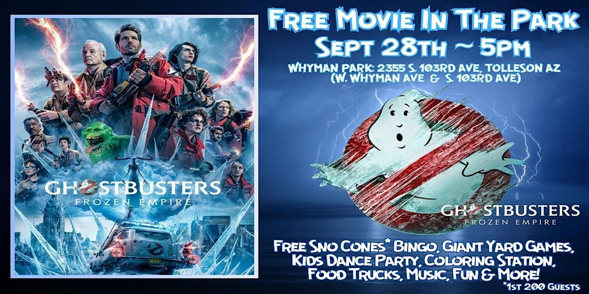 FREE Outdoor Movie, Food Trucks & More! Sat Sept 28th