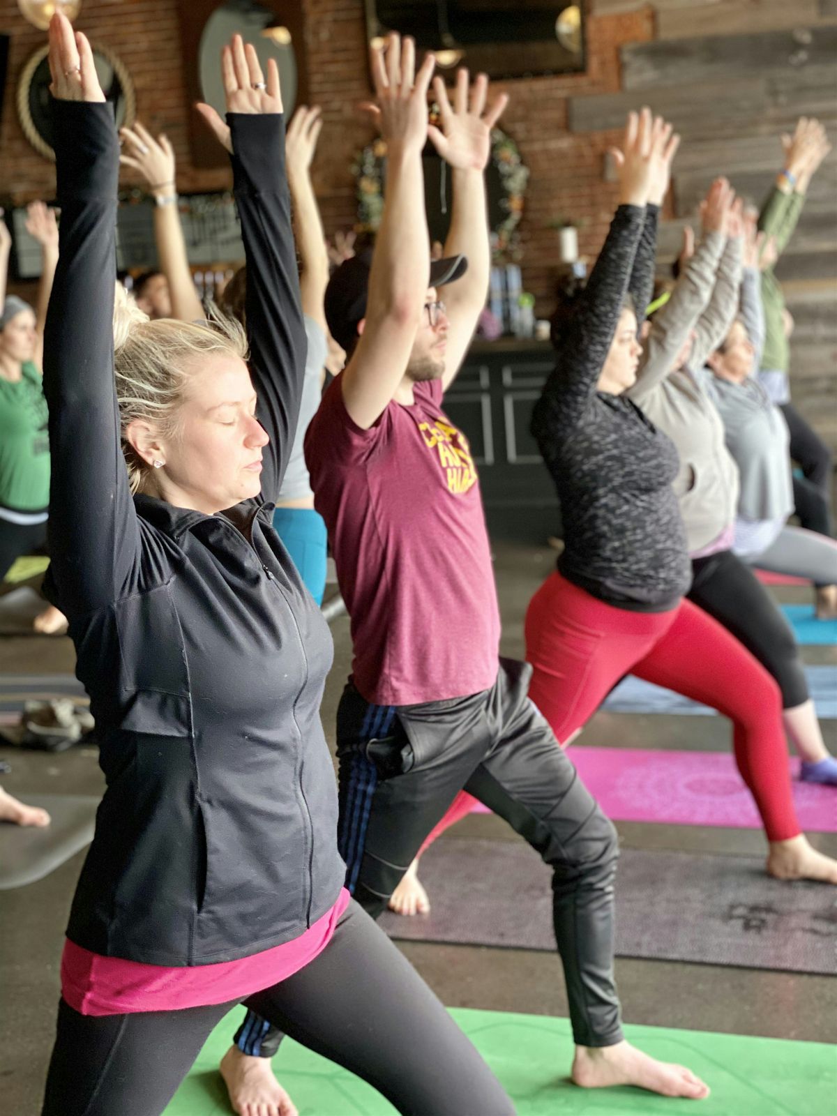 All-Levels Yoga Class at Collision Bend Brewing - [Bottoms Up! Yoga & Brew]