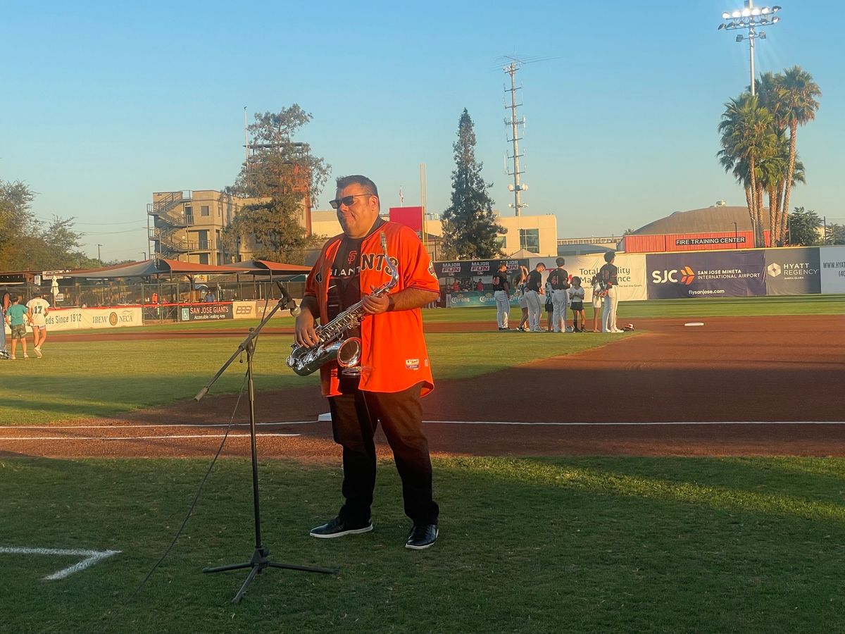 National Anthem Performance @ San Jose Giants