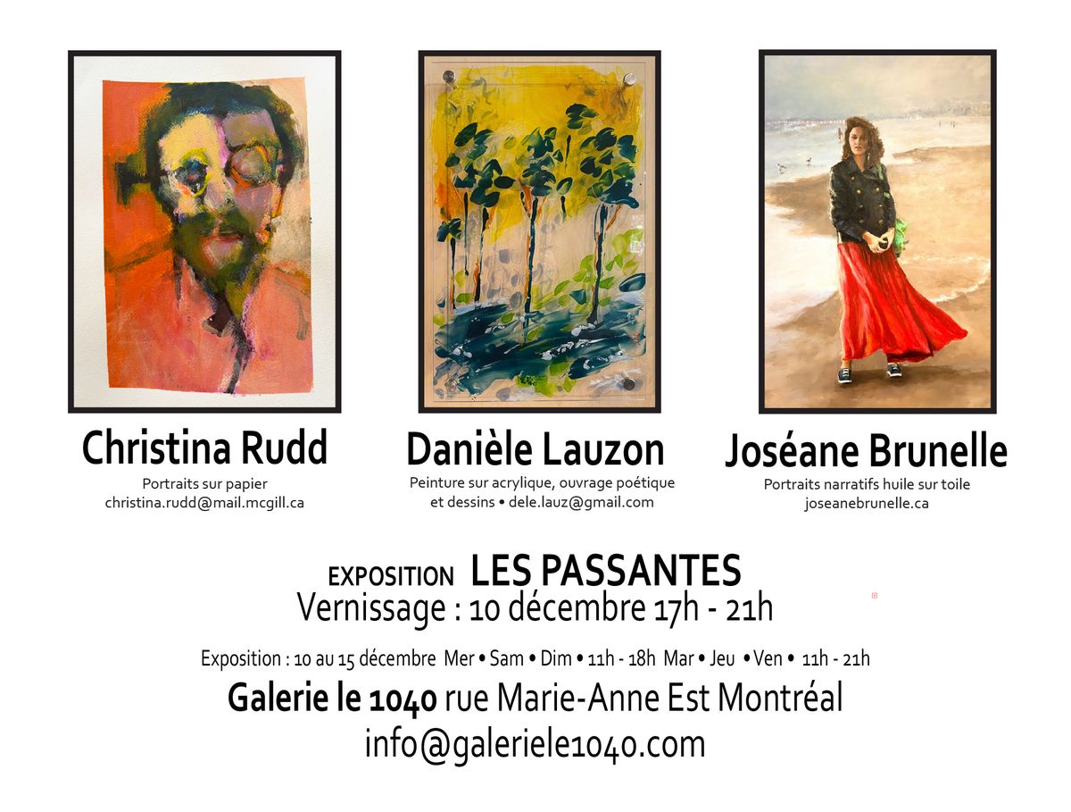 Exposition Les passantes        