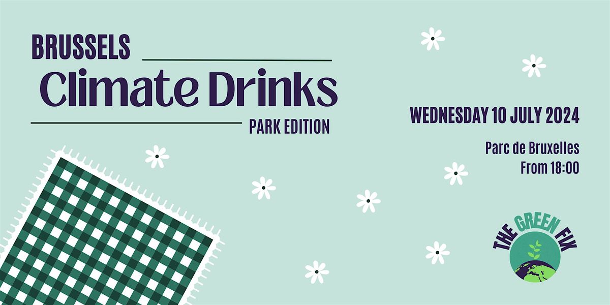 Brussels Climate Drinks - Park edition