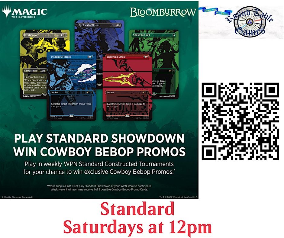 Magic Standard Showdown at Round Table Games