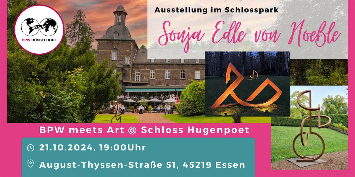 Ladies-Kunstnacht, Schloss Hugenpoet, Galerie Lausberg-Sonja Edle v.Hoe\u00dfle,