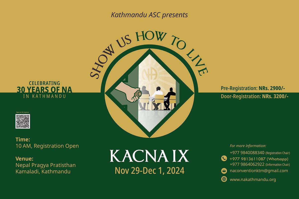 KACNA IX, Celebrating 30 years of NA in KTM 