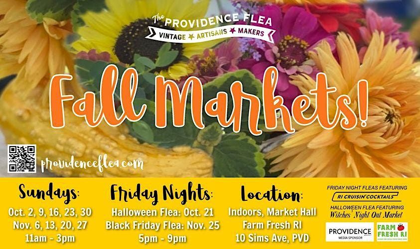 2022 Providence Flea Fall Market Harvest Fests, Farm Fresh Rhode Island ...