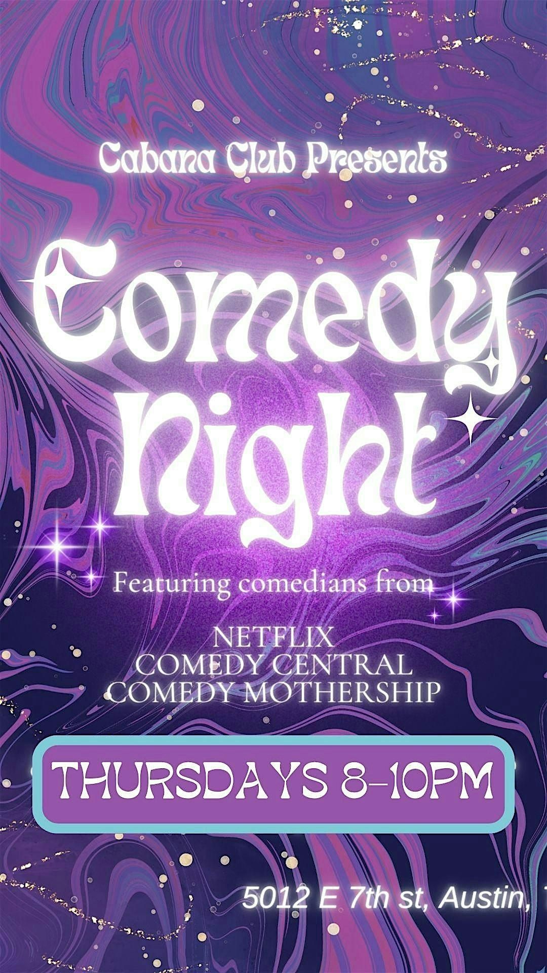 Comedy Night at Cabana Club