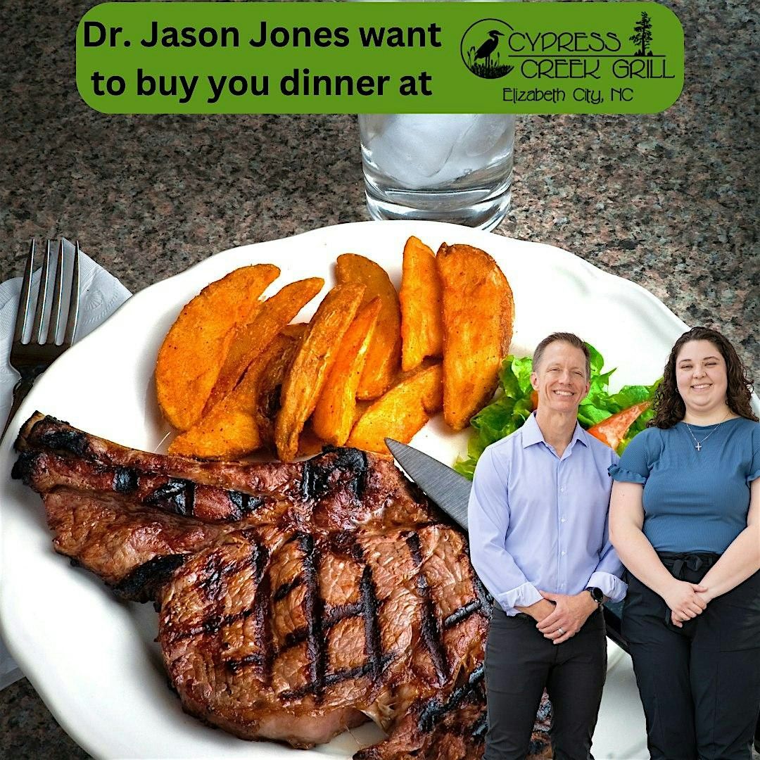 Dr. Jason Jones is Treating 20 People to a FREE Dinner (RSVP NOW)