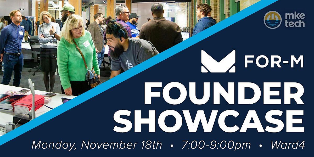 FOR-M Founder Showcase - Fall 2024