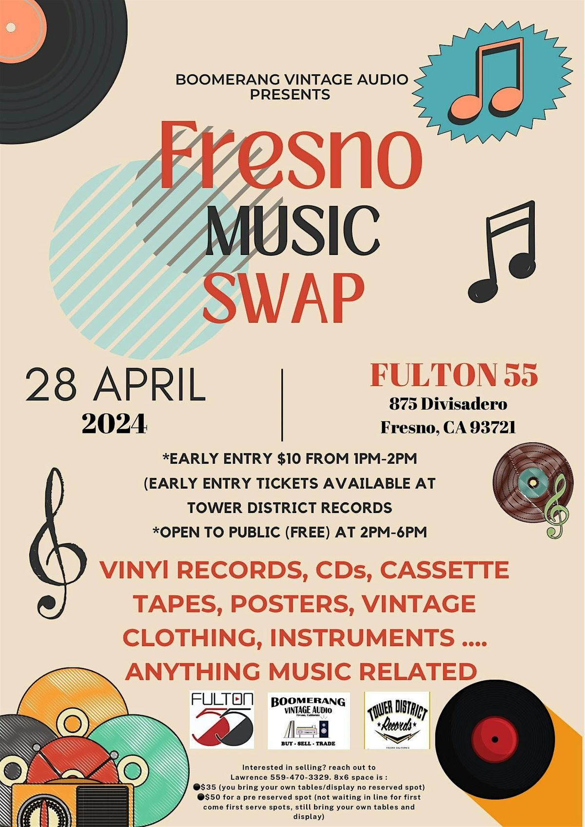 Fresno Music Swap II