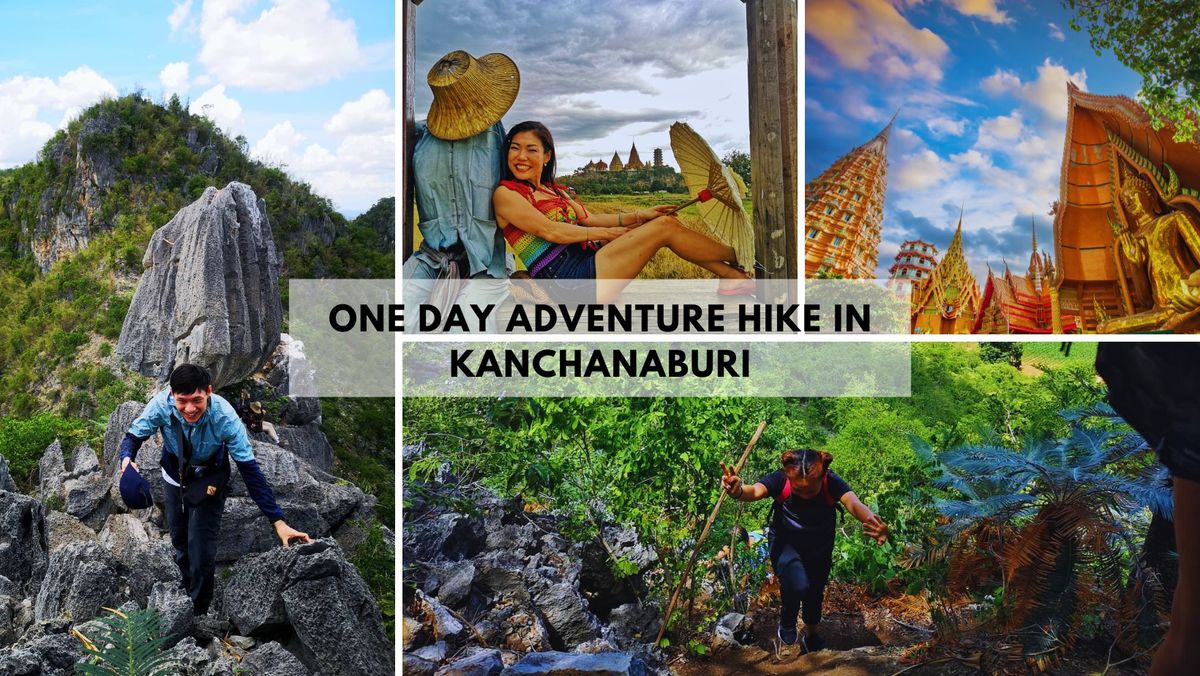 One day adventure hike in Kanchanaburi