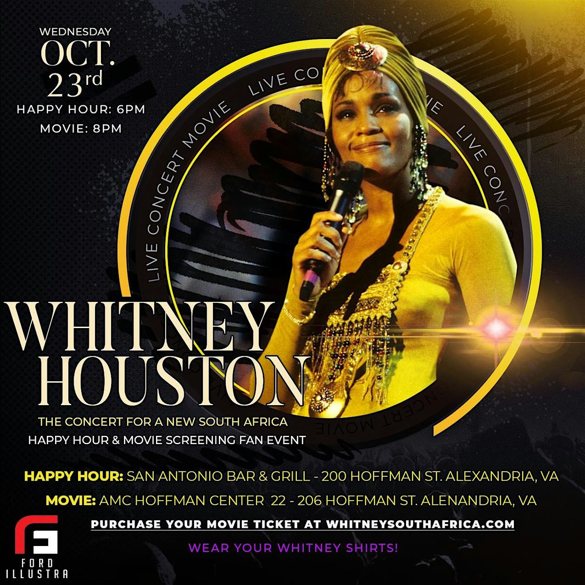 Whitney Houston Live In South Africa Movie Premiere & Fan Gathering